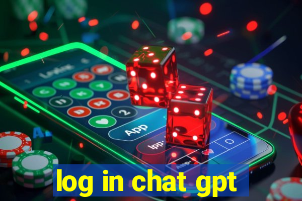 log in chat gpt